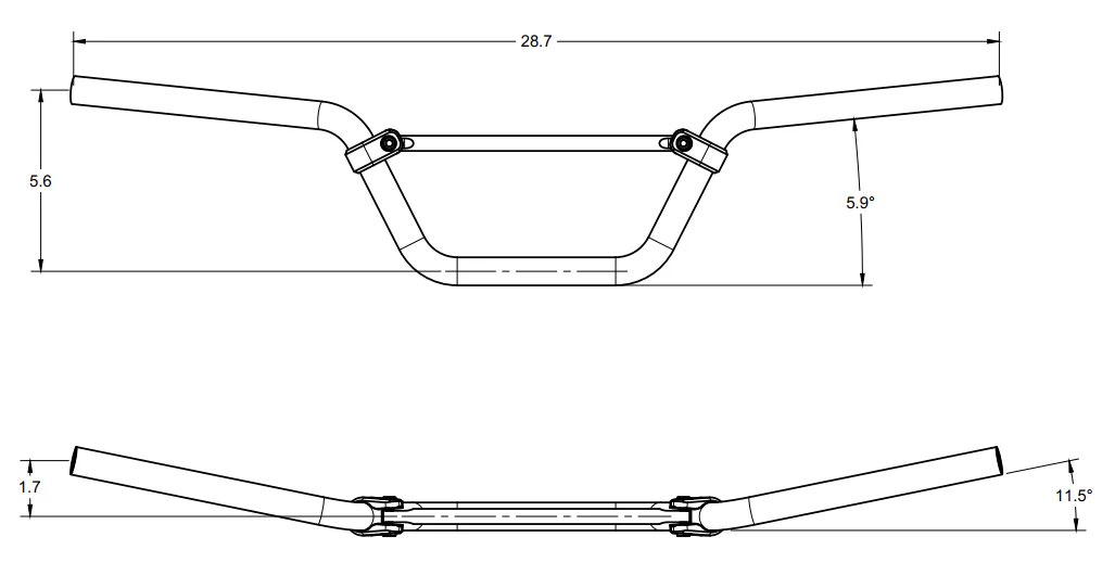 E&C Pit Bike High Bars - Image 4